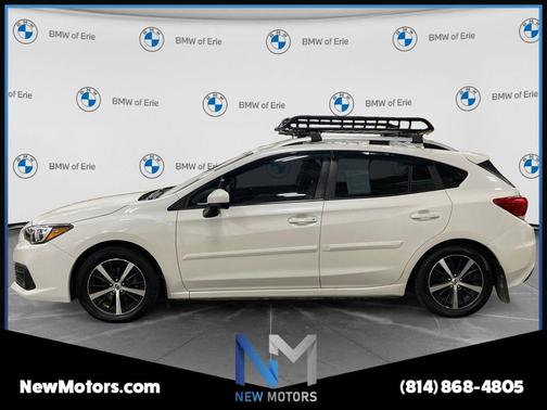 Crystal White Silica 2021 Subaru Impreza Premium