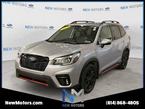 Ice Silver Metallic 2019 Subaru Forester Sport