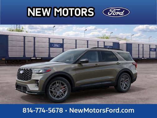 Gray 2027 Ford Explorer ST-Line