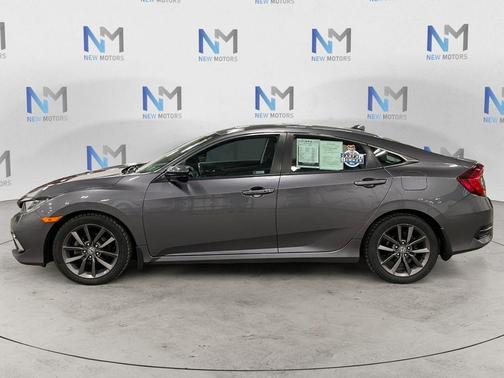 Gray 2020 Honda Civic EX-L