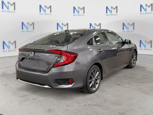 Gray 2020 Honda Civic EX-L