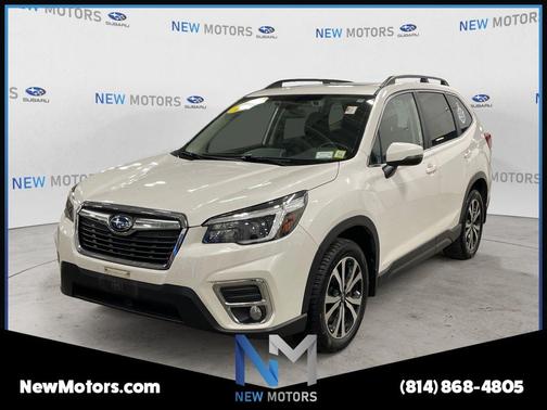 Crystal White Pearl 2021 Subaru Forester Limited