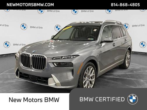 Skyscraper Gray Metallic 2024 BMW X7 xDrive40i