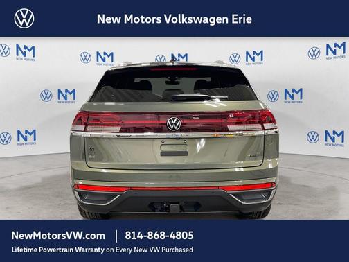 Avocado Green Pearl 2026 Volkswagen Atlas Cross Sport 2.0T SE W/TECHNOLOGY