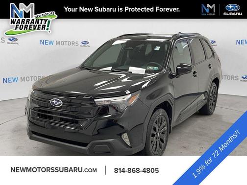 Black / Silver 2026 Subaru Forester Sport