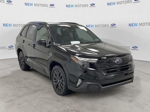 Black / Silver 2026 Subaru Forester Sport