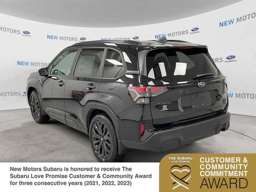 Black / Silver 2026 Subaru Forester Sport