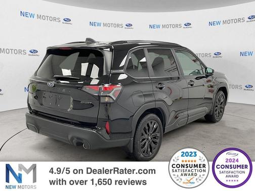 Black / Silver 2026 Subaru Forester Sport