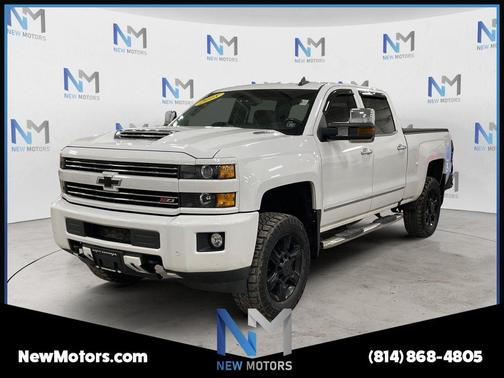 Summit White 2018 Chevrolet Silverado 2500 LTZ