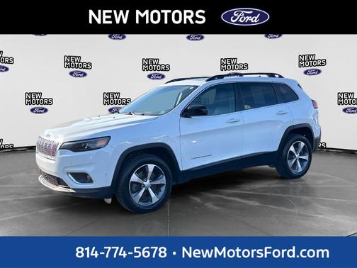 Bright White Clearcoat 2022 Jeep Cherokee Limited