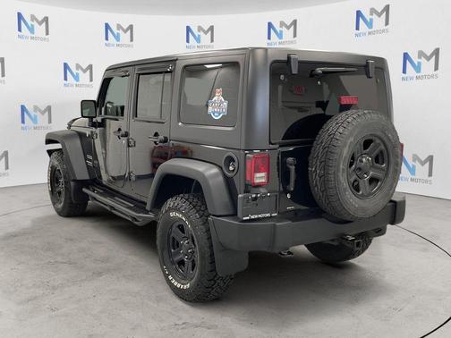 Black Clearcoat 2017 Jeep Wrangler Unlimited Sport