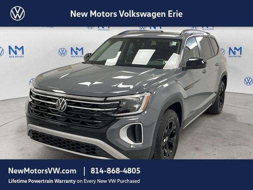 Pure Gray 2026 Volkswagen Atlas 2.0T Peak Edition