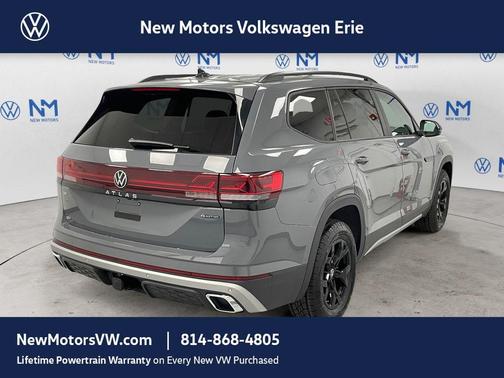 Pure Gray 2026 Volkswagen Atlas 2.0T Peak Edition