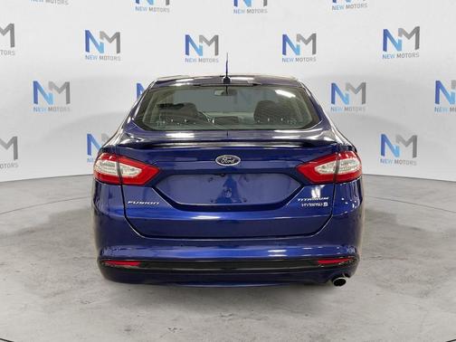 Blue Metallic 2014 Ford Fusion Hybrid Titanium