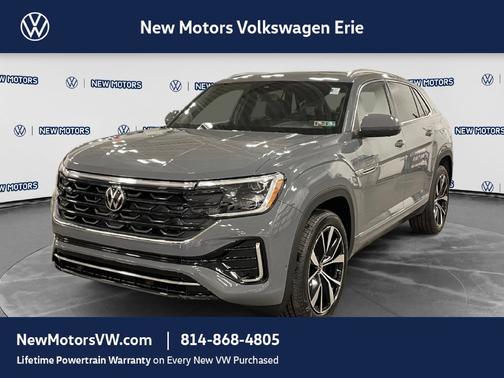 Gray 2026 Volkswagen Atlas Cross Sport SEL Premium R-Line