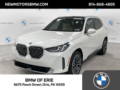 Mineral White Metallic 2026 BMW X3 30 xDrive