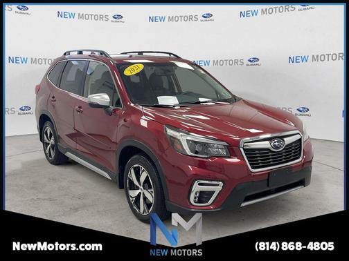 Crimson Red Pearl 2021 Subaru Forester Touring