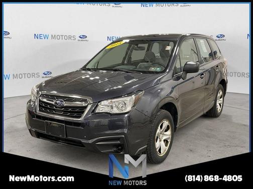 Dark Gray Metallic 2018 Subaru Forester 2.5i