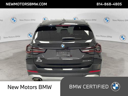 Black Sapphire Metallic 2024 BMW X3 xDrive30i