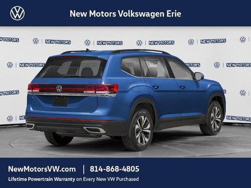 Mountain Lake Blue Metallic 2026 Volkswagen Atlas 2.0T SE W/TECHNOLOGY
