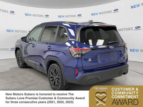 Blue 2026 Subaru Forester Sport
