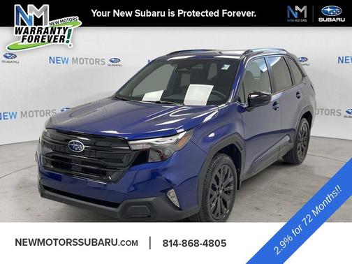 Blue 2026 Subaru Forester Sport