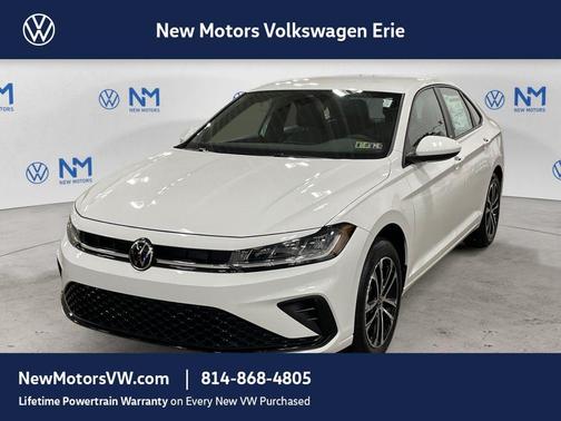 Pure White 2026 Volkswagen Jetta 1.5T Sport