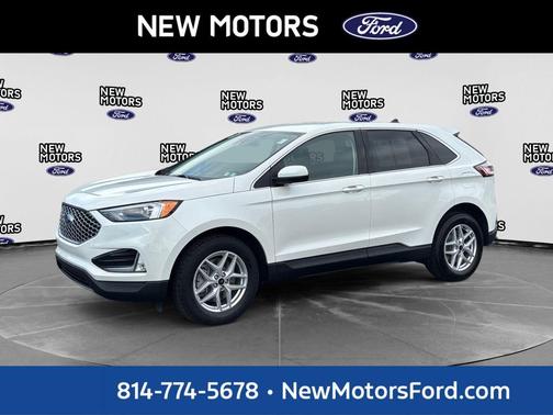 White Metallic 2024 Ford Edge SEL