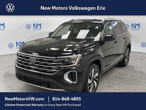Deep Black Pearl Effect 2026 Volkswagen Atlas 2.0T SEL
