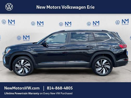 Deep Black Pearl Effect 2026 Volkswagen Atlas 2.0T SEL