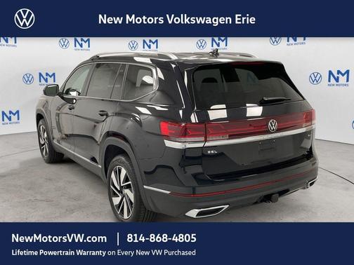 Deep Black Pearl Effect 2026 Volkswagen Atlas 2.0T SEL
