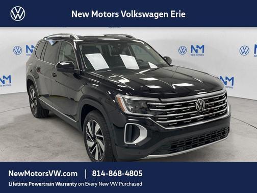 Deep Black Pearl Effect 2026 Volkswagen Atlas 2.0T SEL
