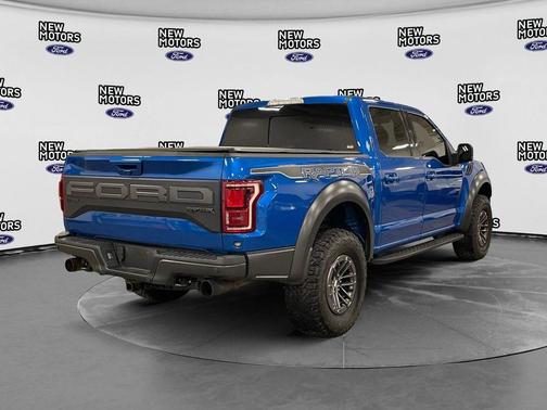 Blue Metallic 2019 Ford F-150 Raptor
