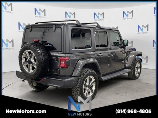 Granite Crystal Clearcoat Metallic 2020 Jeep Wrangler Unlimited Sahara