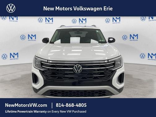 Opal White Pearl 2026 Volkswagen Atlas 2.0T Peak Edition
