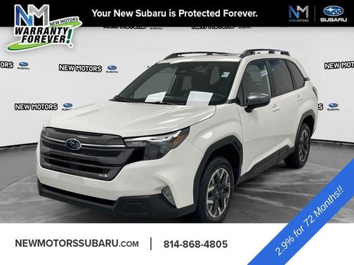 Crystal White Pearl 2026 Subaru Forester Premium