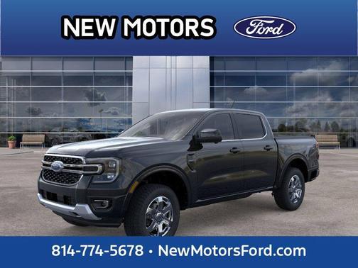 Shadow Black 2026 Ford Ranger Lariat