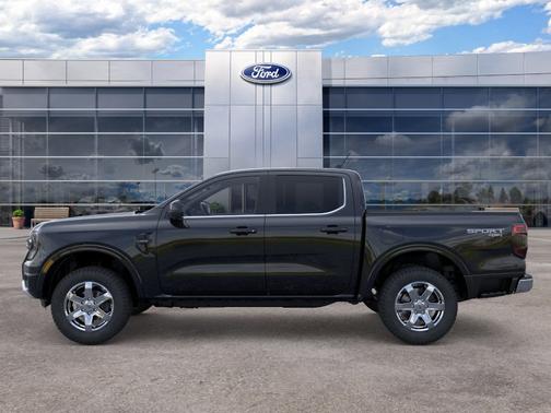 Shadow Black 2026 Ford Ranger Lariat