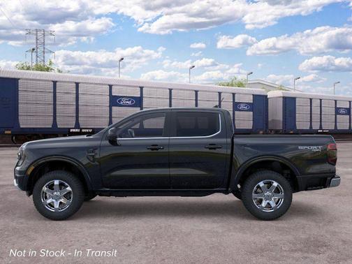 Shadow Black 2026 Ford Ranger Lariat
