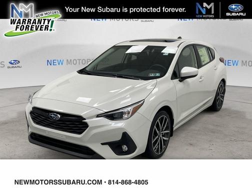 Crystal White Pearl 2026 Subaru Impreza Sport