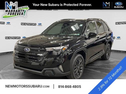 Black / Silver 2026 Subaru Forester Sport