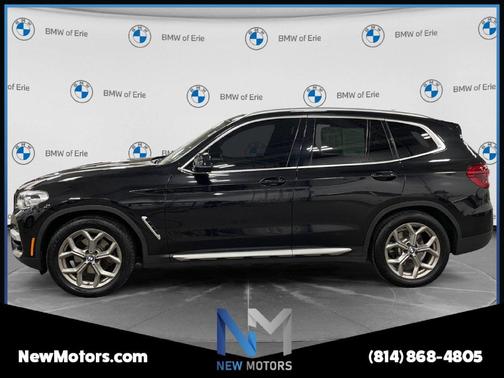 Black Sapphire Metallic 2021 BMW X3 xDrive30i