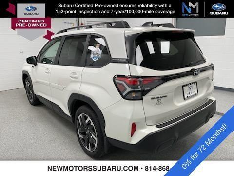 Crystal White Pearl 2025 Subaru Forester Hybrid