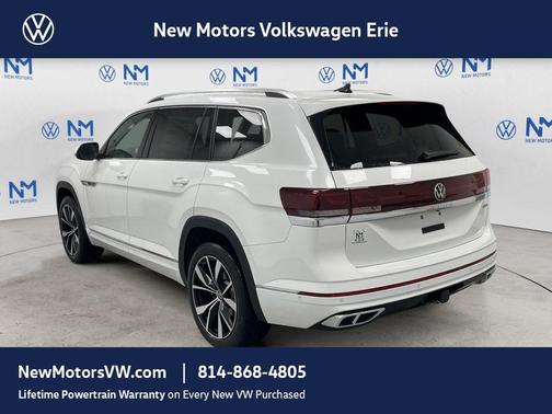 White Pearl 2026 Volkswagen Atlas 2.0T SEL Premium R-Line