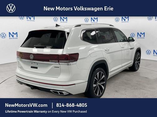 White Pearl 2026 Volkswagen Atlas 2.0T SEL Premium R-Line