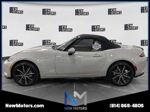Aero Gray 2024 Mazda MX-5 Miata Grand Touring