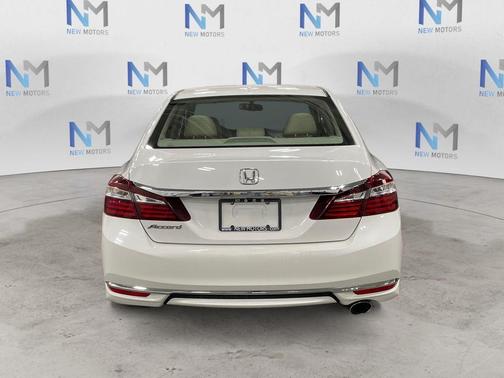 White 2016 Honda Accord EX-L