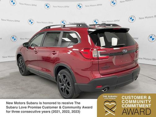 Crimson Red 2026 Subaru Ascent Onyx Edition Touring