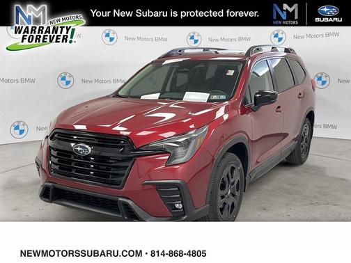 Crimson Red 2026 Subaru Ascent Onyx Edition Touring