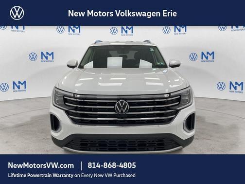 White Pearl 2026 Volkswagen Atlas 2.0T SE